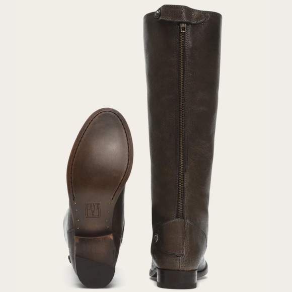 Frye Melissa Button Back Zip Boots - Picture 3 of 15